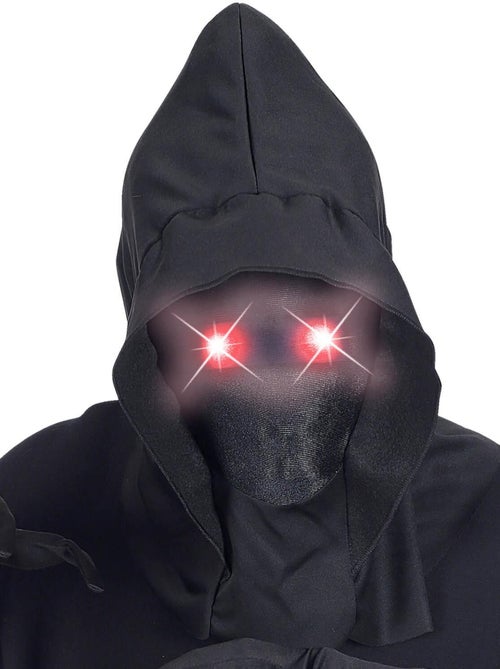 Masque à Capuche visage invisible avec yeux lumineux - Kiabi