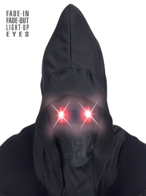 Masque à Capuche visage invisible avec yeux lumineux - Kiabi