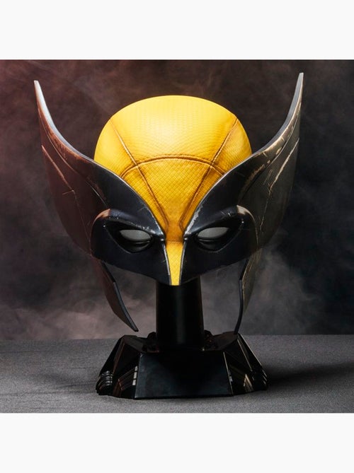 Masque cosplay wolverine échelle 1:1 avec socle - hasbro, marvel legends - Kiabi