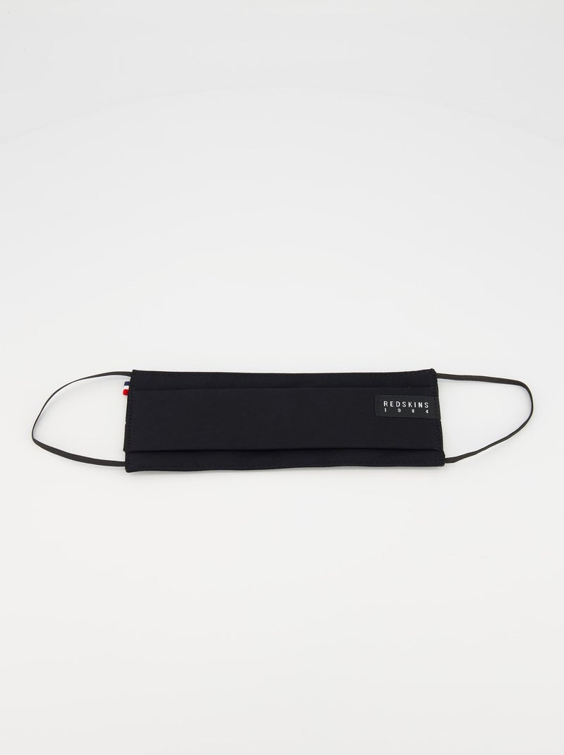 Masque Coton  Redskins Noir Noir - Kiabi
