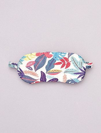 Masque de nuit imprimé