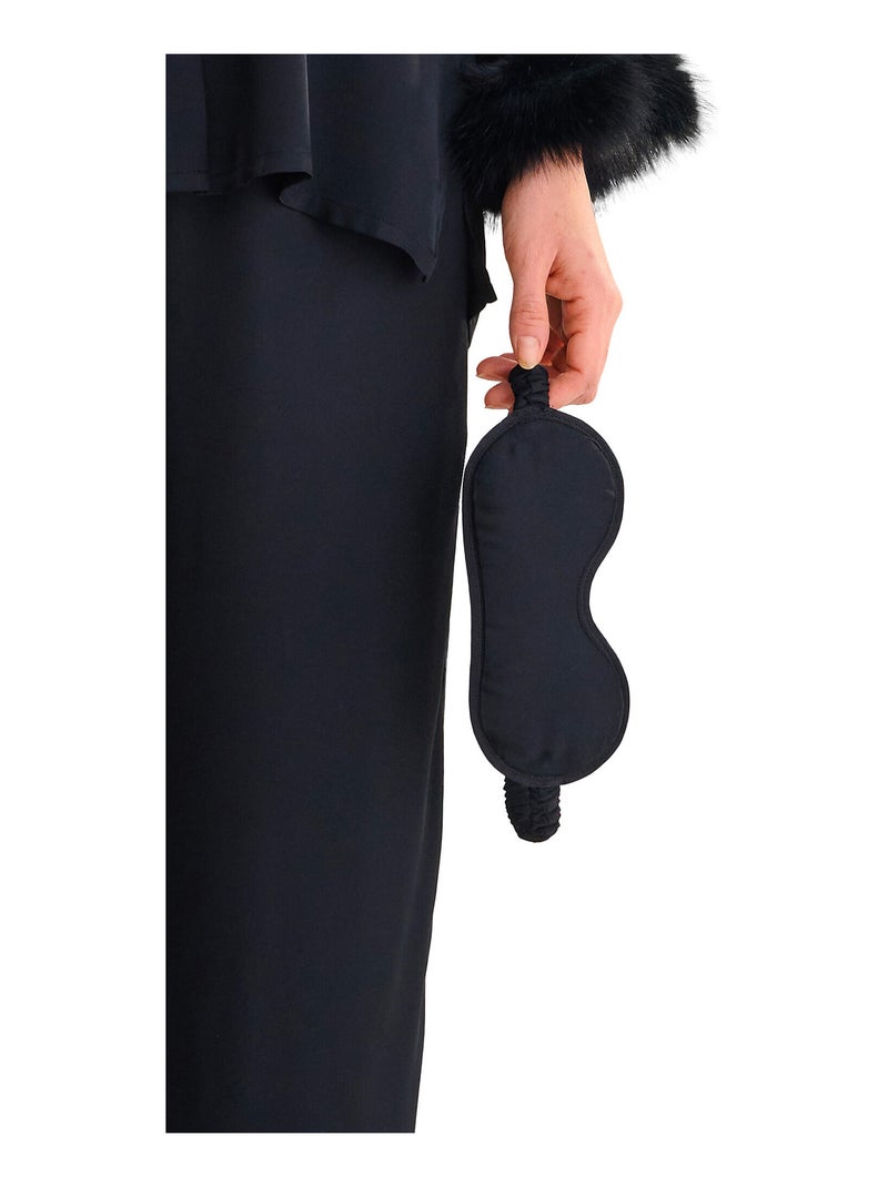 Masque de nuit PASSION Noir - Kiabi