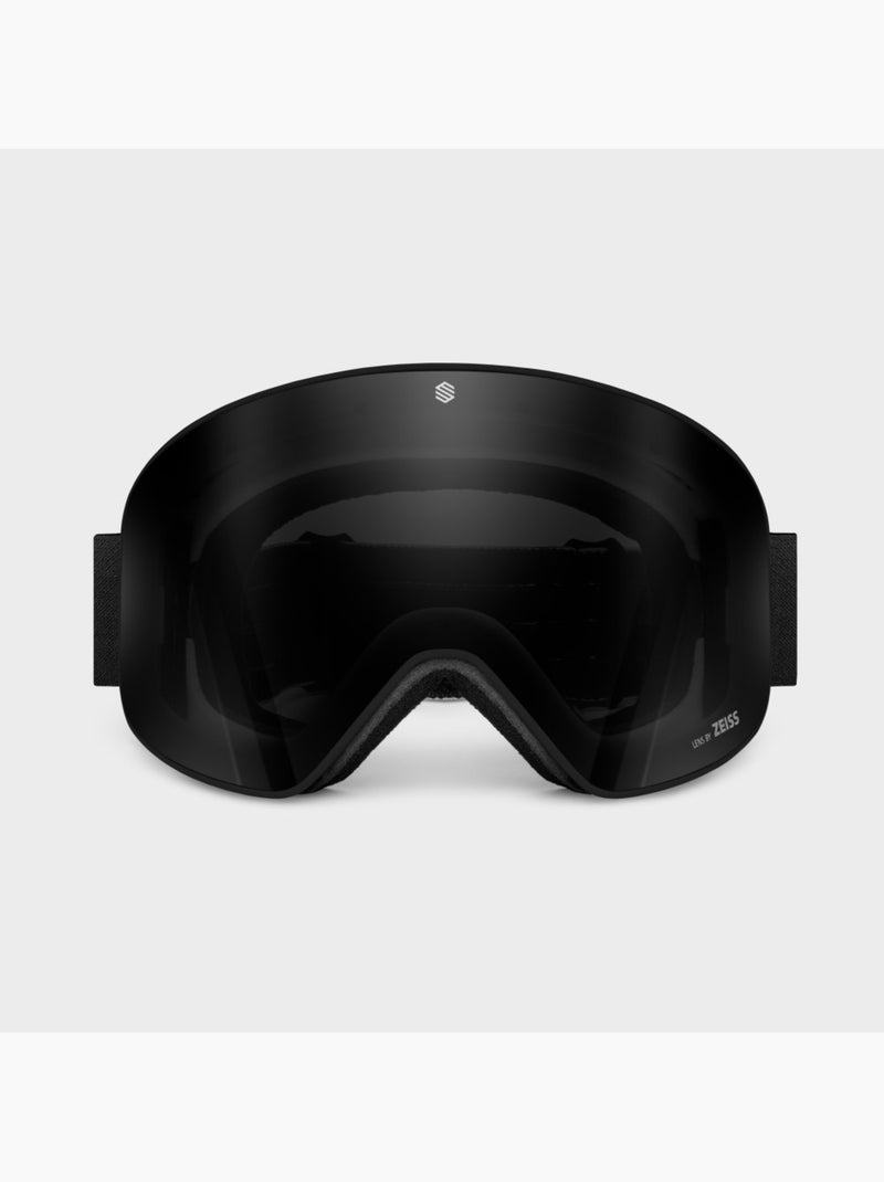 Masque de ski avec verre zeiss sports d'hiver homme et femme gx ultimate cliff Noir - Kiabi
