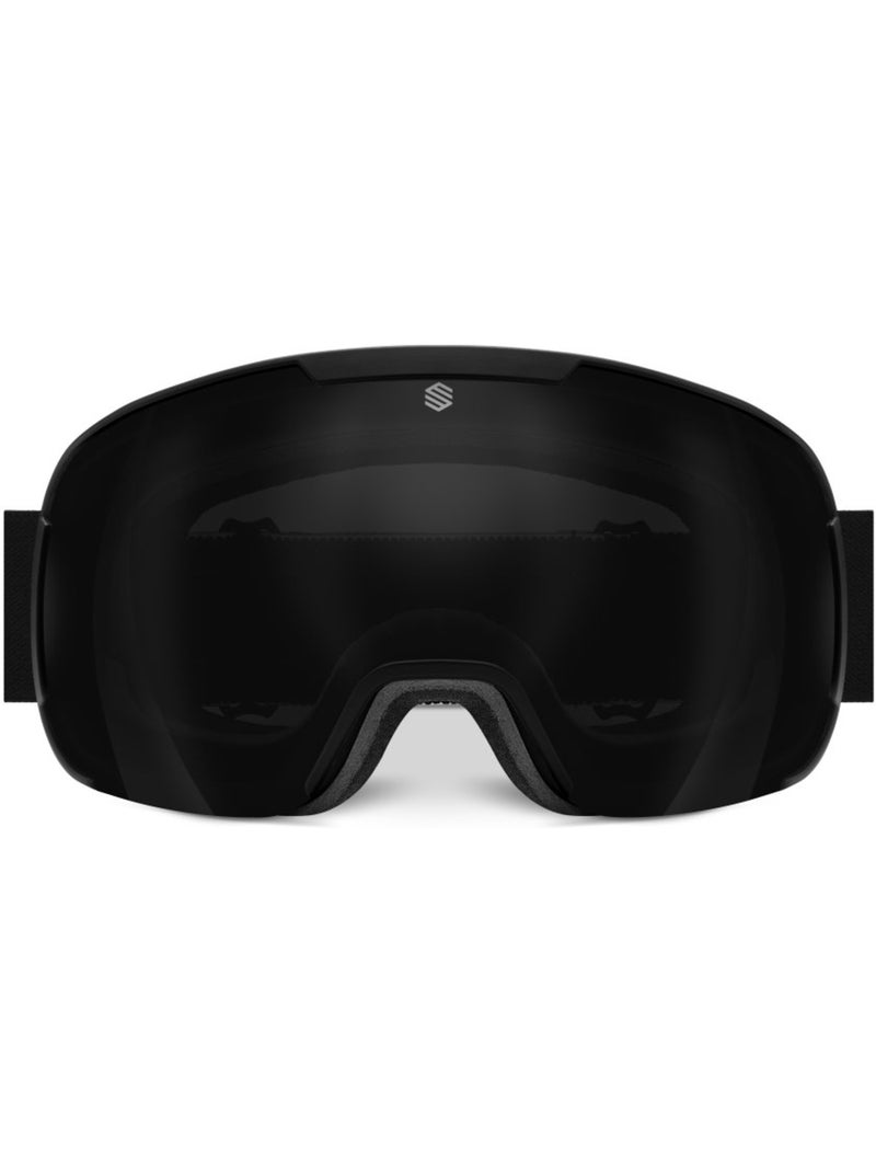 Masque de ski et snowboard sports d'hiver homme et femme g-core kitzbühel Noir - Kiabi