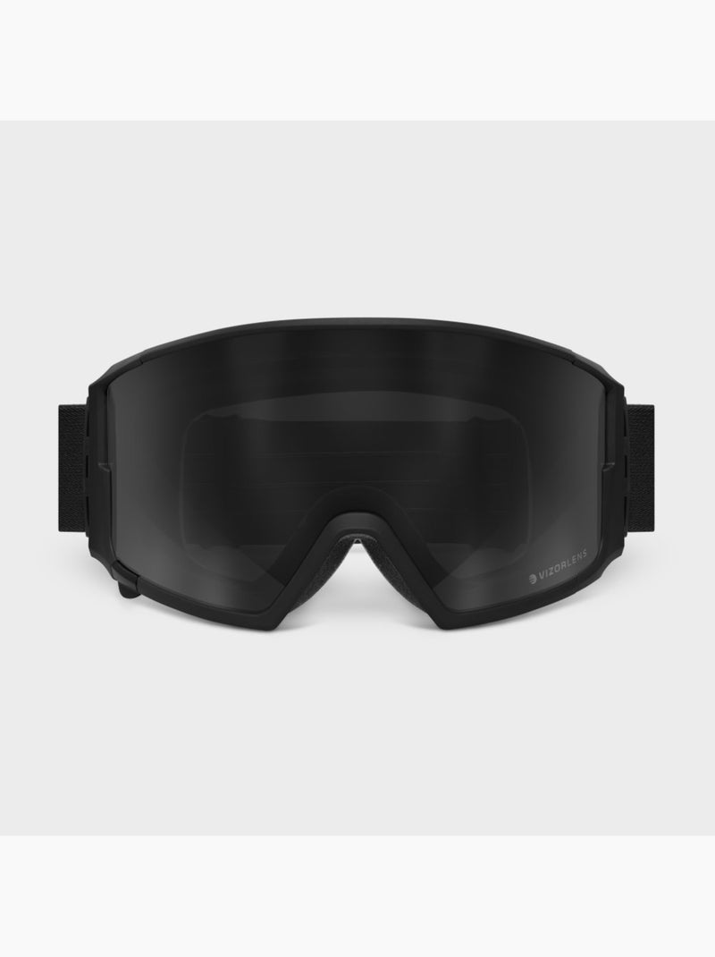 Masque de ski et snowboard sports d'hiver homme et femme g3 ranquet Noir - Kiabi