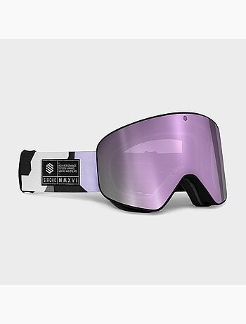 Masque de ski sports d'hiver homme et femme gx amethyst