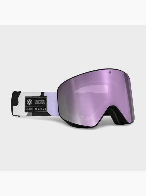 Masque de ski sports d'hiver homme et femme gx amethyst - Kiabi Masque de ski sports d'hiver homme et femme gx amethyst - Kiabi