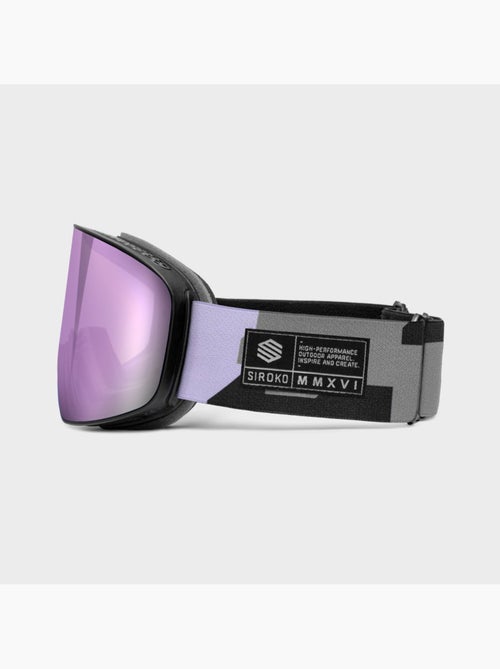 Masque de ski sports d'hiver homme et femme gx amethyst - Kiabi Masque de ski sports d'hiver homme et femme gx amethyst - Kiabi