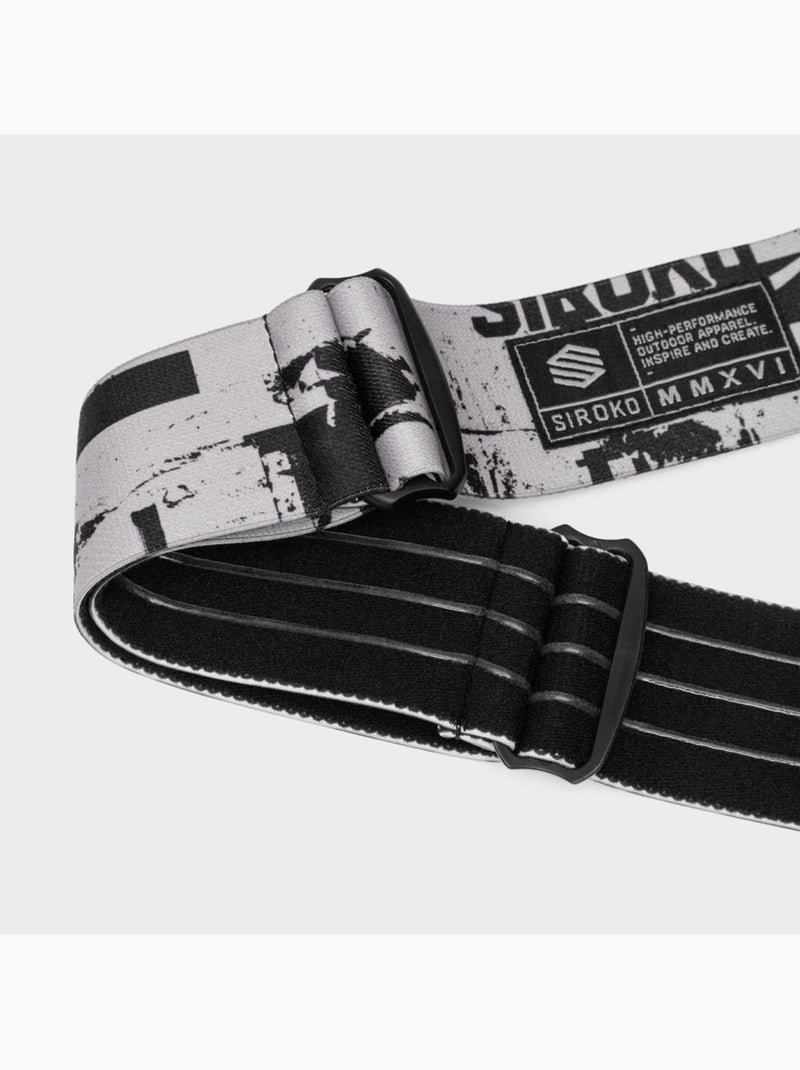 Masque de ski sports d'hiver homme et femme gx rock Noir - Kiabi
