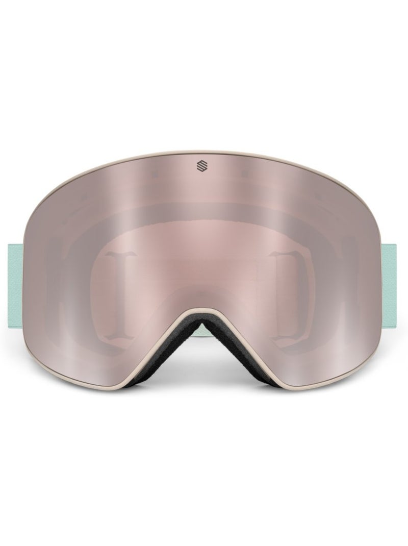 Masque de ski sports d'hiver homme et femme gx webber Beige - Kiabi