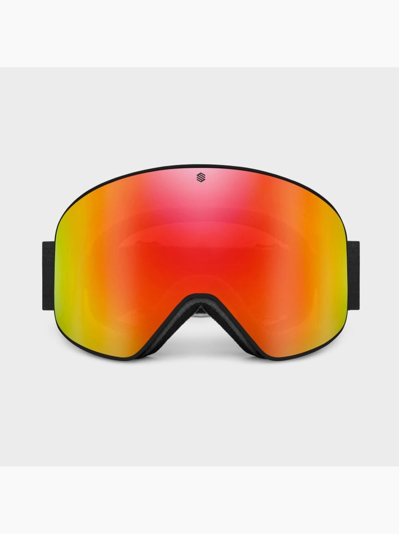 Masque de ski sports d'hiver homme et femme gx whistler Orange - Kiabi
