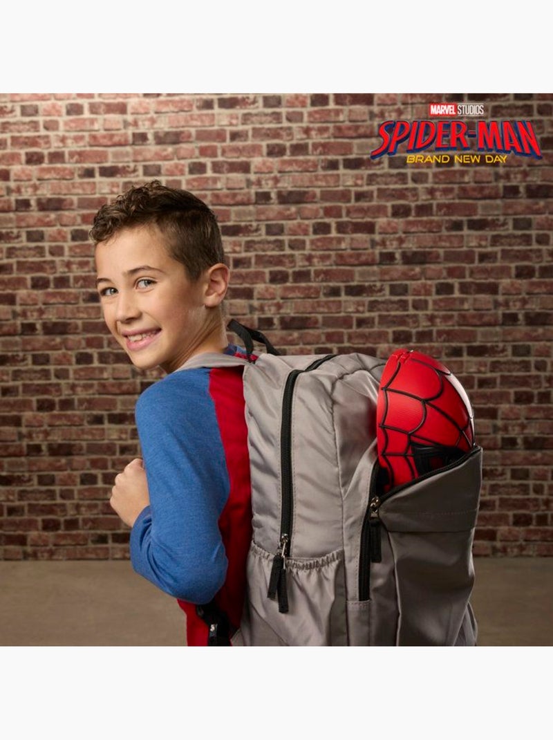 Masque de spiderman, déguisement enfant de super-héros, marvel spider-man brand new day, dès 5 ans Rouge - Kiabi