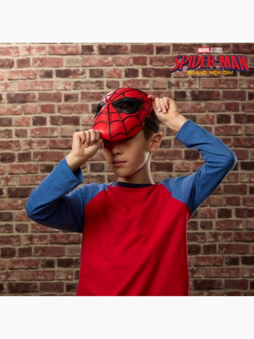 Masque de spiderman, déguisement enfant de super-héros, marvel spider-man brand new day, dès 5 ans - Kiabi