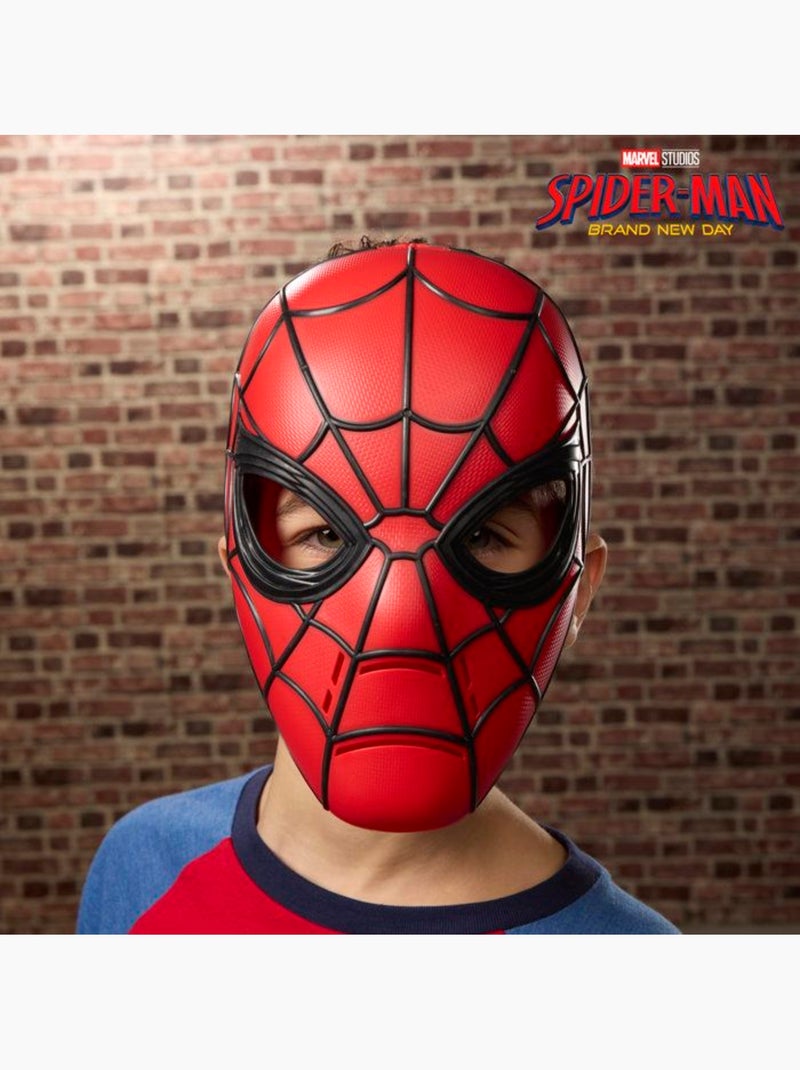 Masque de spiderman, déguisement enfant de super-héros, marvel spider-man brand new day, dès 5 ans Rouge - Kiabi
