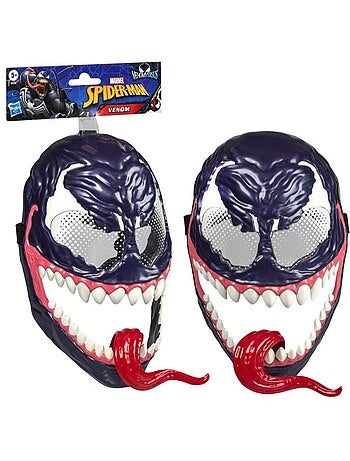 Masque de venom, déguisement enfant de super-héros, marvel spider-man venomversus, dès 5 ans
