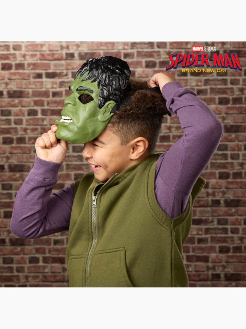 Masque d'hulk, déguisement enfant de super-héros, marvel spider-man brand new day, dès 5 ans Vert - Kiabi
