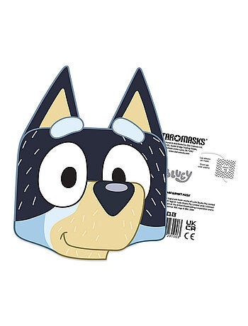 Masque en carton - Bandit (Bluey) - Taille A4