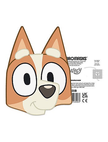 Masque en carton - Bingo (Bluey) - Taille A4