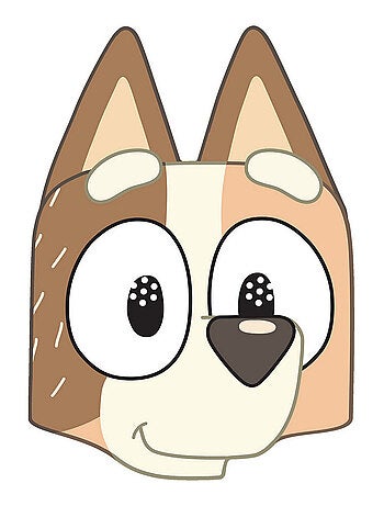 Masque en carton - Chilli (Bluey) - Taille A4