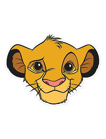 Masque en carton - Disney Le roi lion - Simba 27 cm