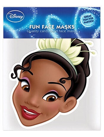 Masque en carton - visage Disney princesse et la grenouille 27 cm