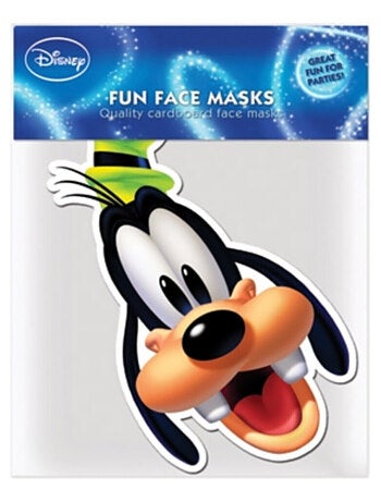 Masque en carton - visage Disney tête de Dingo 27 cm