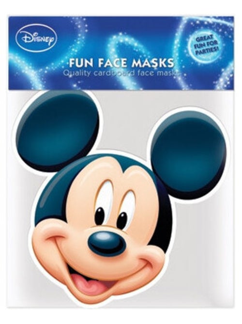 Masque en carton - visage Disney tête de mickey 27 cm - Kiabi