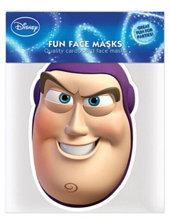 Masque en carton - visage disney toy story buzz l'éclair 27 cm