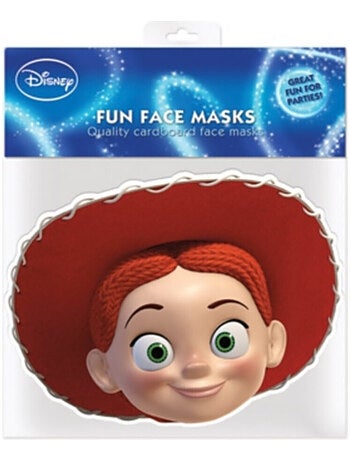 Masque en carton - visage disney toy story jessie 27 cm