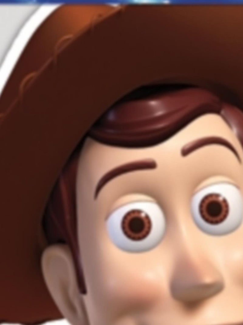 Masque en carton - visage disney toy story woody 27 cm Multicolore - Kiabi