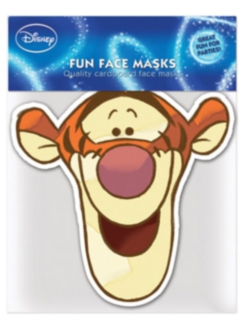 Masque en carton - visage Disney winnie l'ourson Tigrou 27 cm - Kiabi