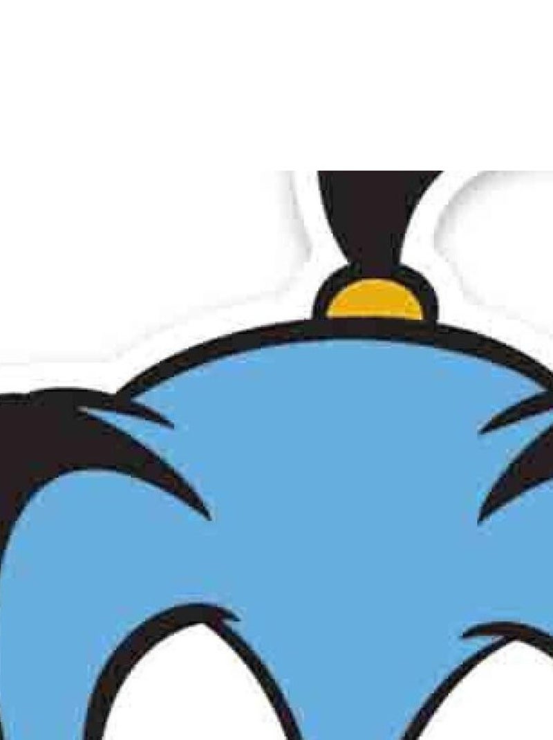 Masque en carton Le Génie - Disney Aladdin  27 cm Multicolore - Kiabi