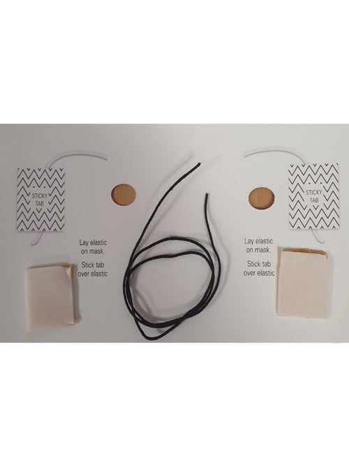 Masque en carton Paquet de 6 visages Famille Royale - Kiabi