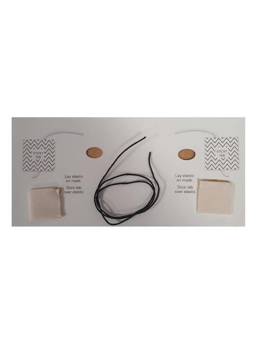 Masque en carton Paquet de 6 visages Fête d'Halloween - Kiabi