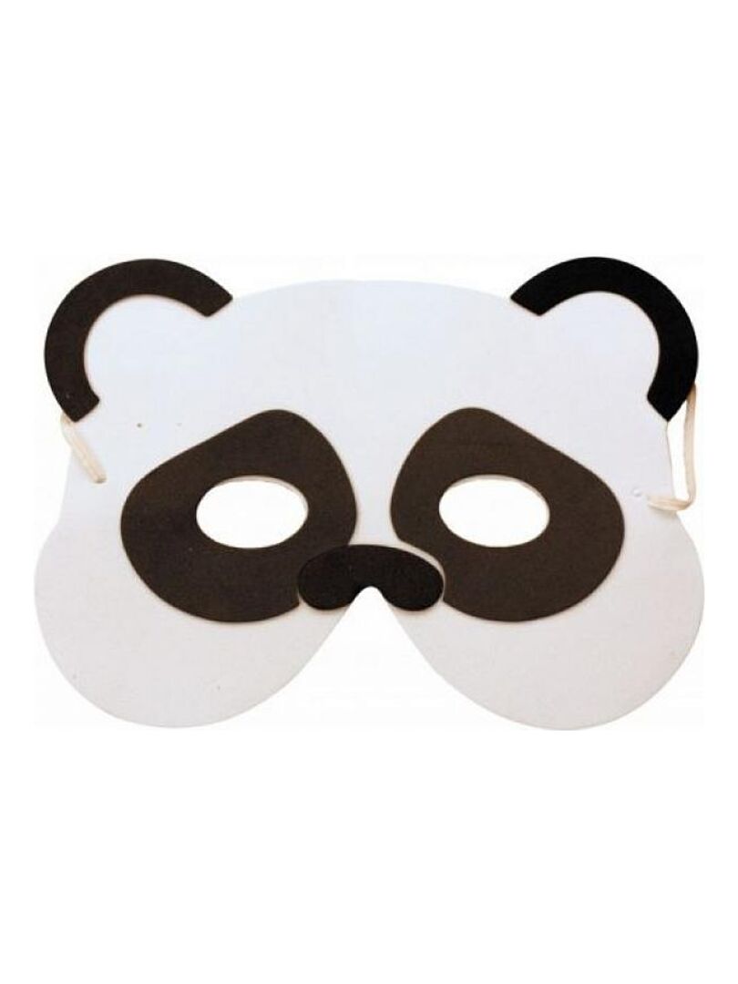 Masque en mousse modele Panda Marron - Kiabi