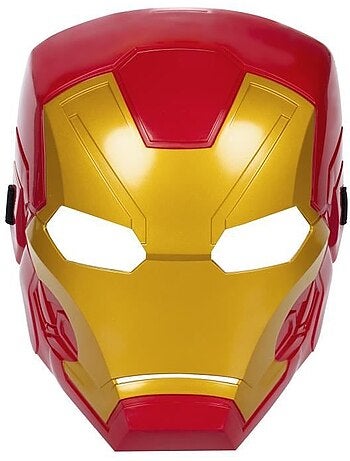 Masque enfant iron man avec sangle ajustable - hasbro, marvel avengers