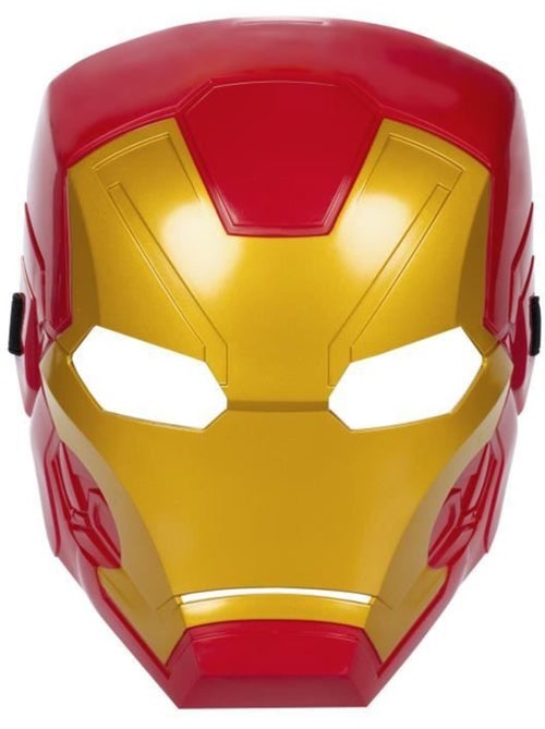 Masque enfant iron man avec sangle ajustable - hasbro, marvel avengers - Kiabi