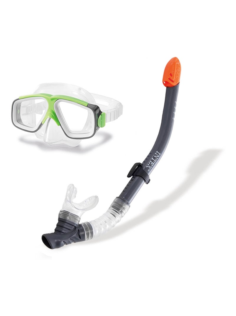 Masque et tuba de plongée Surf Rider Multicolore - Kiabi