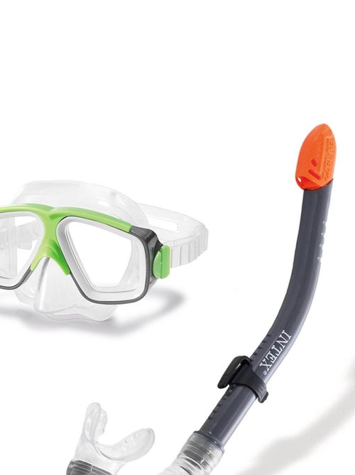 Masque et tuba de plongée Surf Rider - Kiabi