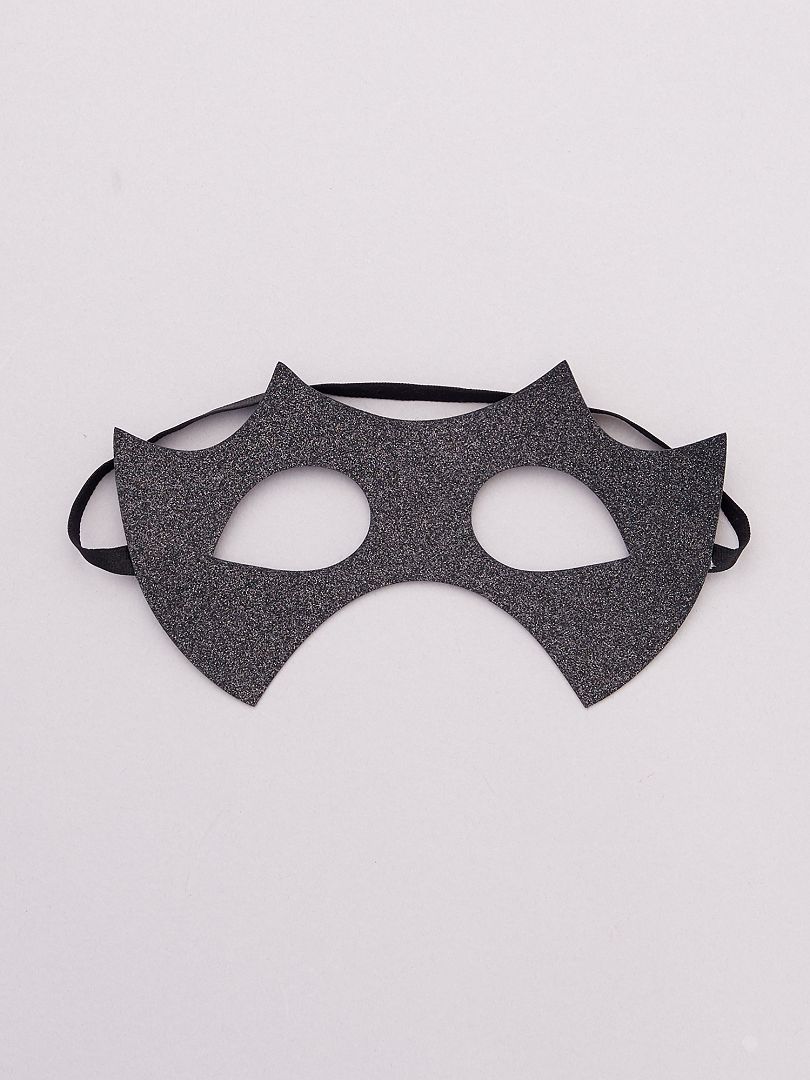 Masque Halloween noir - Kiabi
