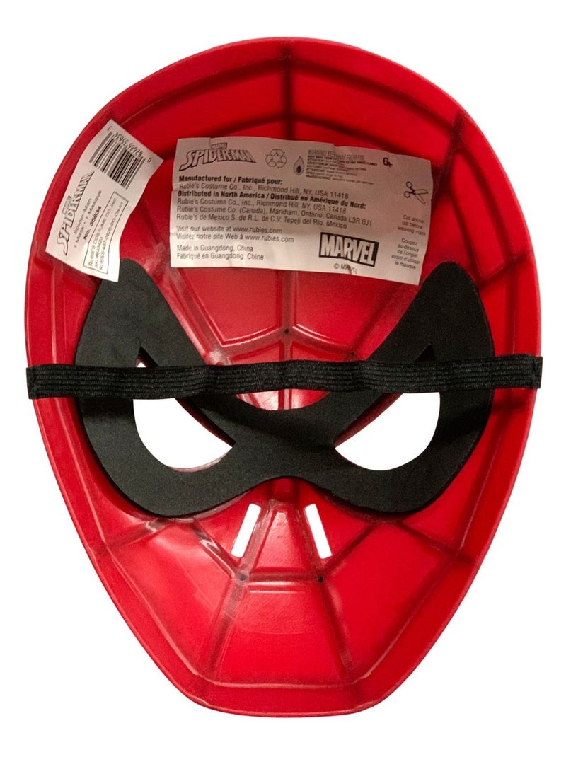 Masque pour enfant Spider-man Rouge - Kiabi