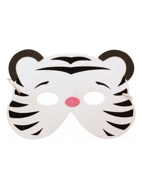 Masque pour enfant Tigre Blanc - Kiabi
