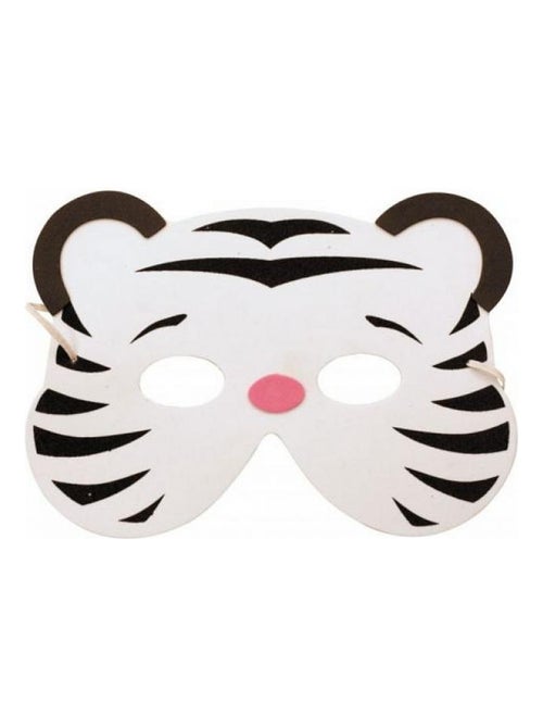 Masque pour enfant Tigre Blanc - Kiabi