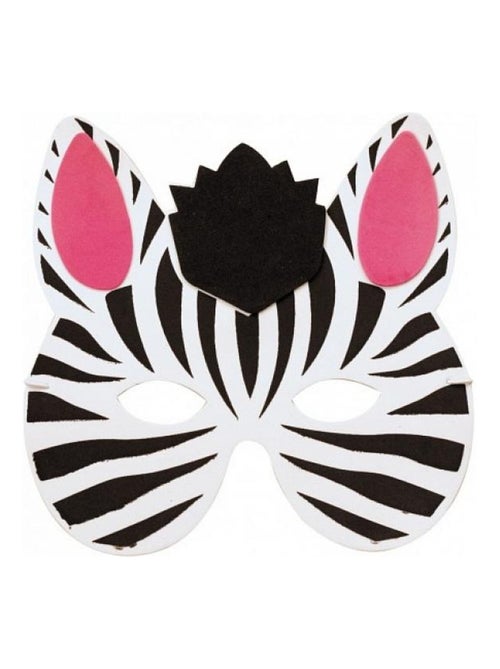 MASQUE POUR ENFANT ZEBRE EVA - Kiabi