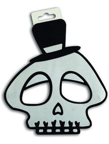 Masque Souple Maskoweenies : Squelette blanc