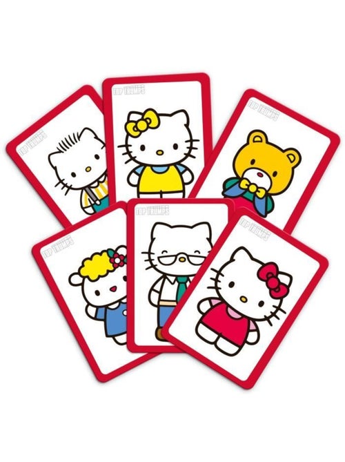 Match hello kitty - jeu de société - winning moves - alignez 5 cubes identiques pour gagner - Kiabi