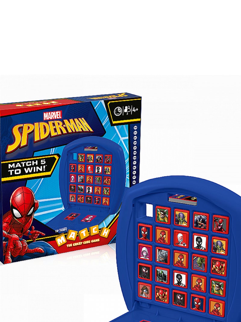 Match Spiderman - Winning Moves Multicolore - Kiabi