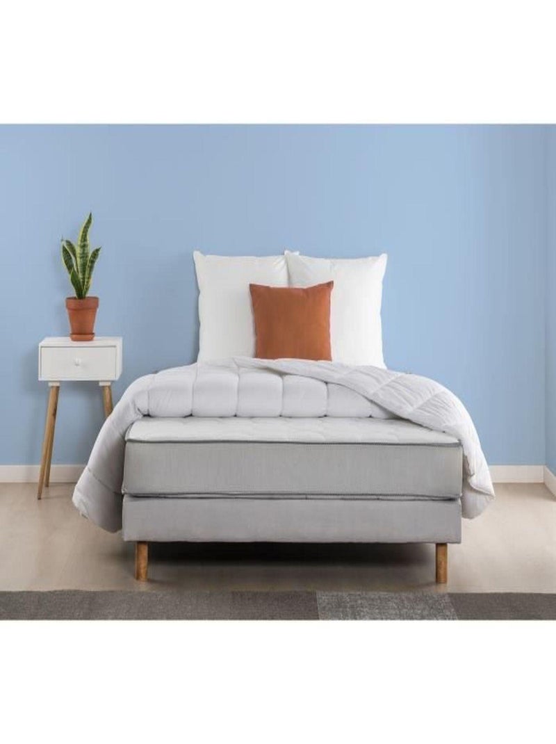 Matelas 140 x 190 cm + Couette 240 x 200 cm + 2 - Deko Dream N/A - Kiabi