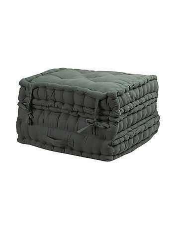 Matelas 3 pièces coton recyclé 50x50x30 cm