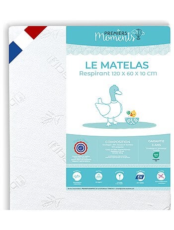 Matelas 60x120 cm Respirant